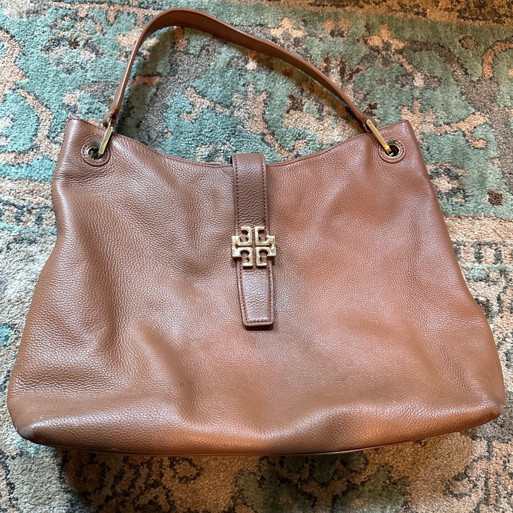 Tory Burch brown pocketbook